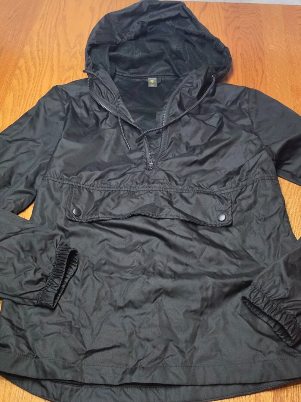 Xersion Windbreaker Long Sleeve Pullover Half-Zip Jacket with Hood Size Medium